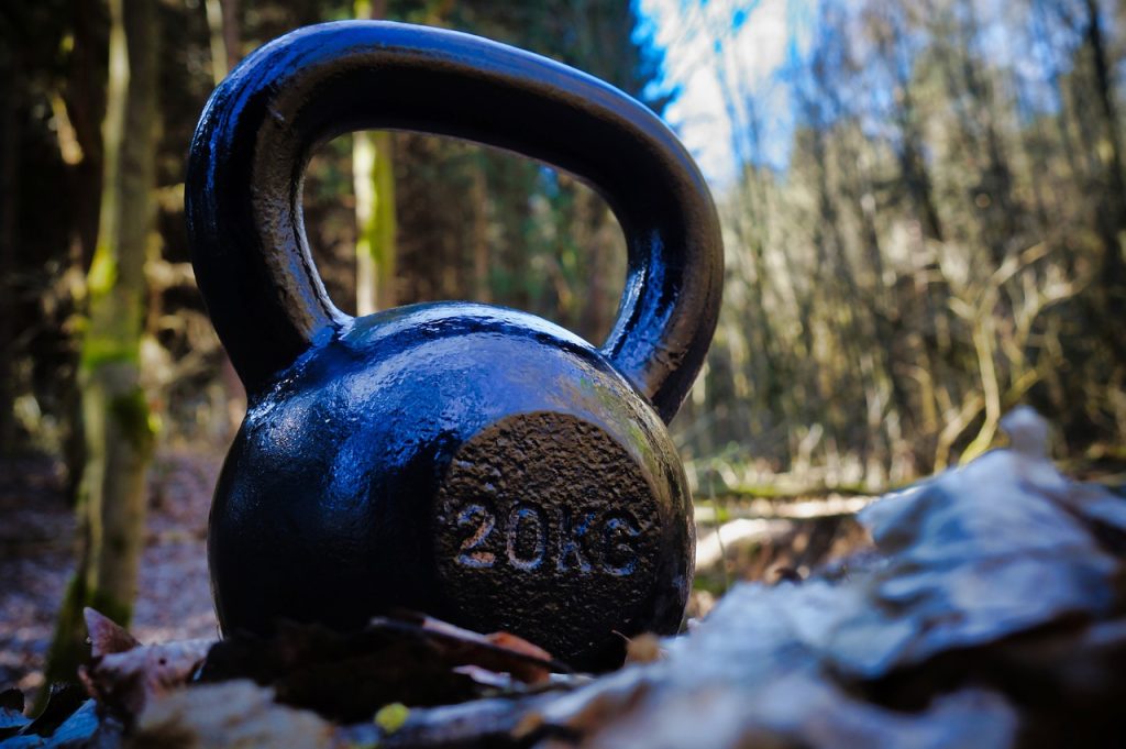 Kettlebell Front Rack Squat